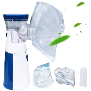 Portable Mesh Nebulizer Handheld Mini Inhaler Machine Two Power Modes Quiet Atomizer for Adults Kids Home Travel Use