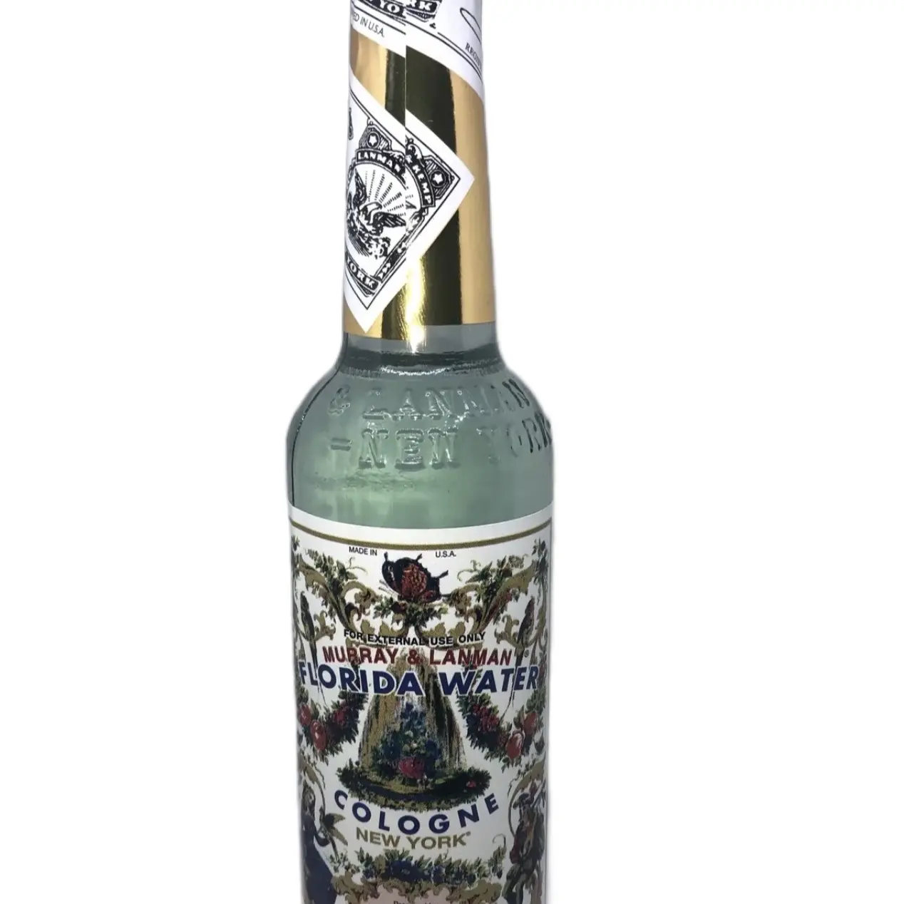 Murray & Lanman Florida Water (Agua de Florida) Unisex Cologne, Crisp Scent for Spiritual Cleanse, Meditation, Personal Refreshment, 7.5 fl oz Single Item, Meditation Aid