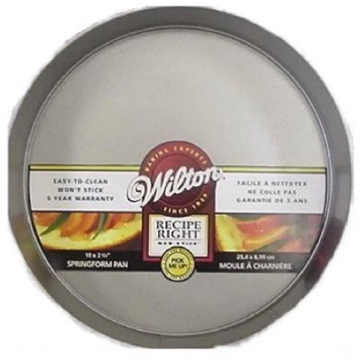 Wilton 2105-969 Recipe Right Steel Bakeware Pizza Pan, 12.25 in.