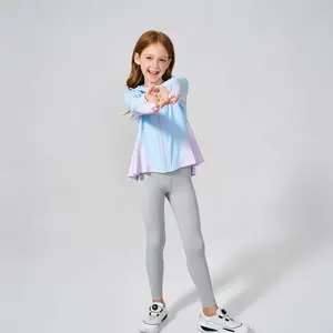 Moodytiger Kids Daily Soft and Stretch Active Cloudie Comfort Essential Leggings Pants for Girls