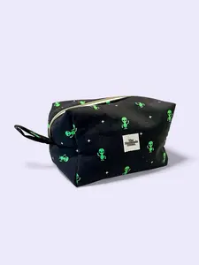 Alien Pouch | Quirky Handmade Zippered Bag