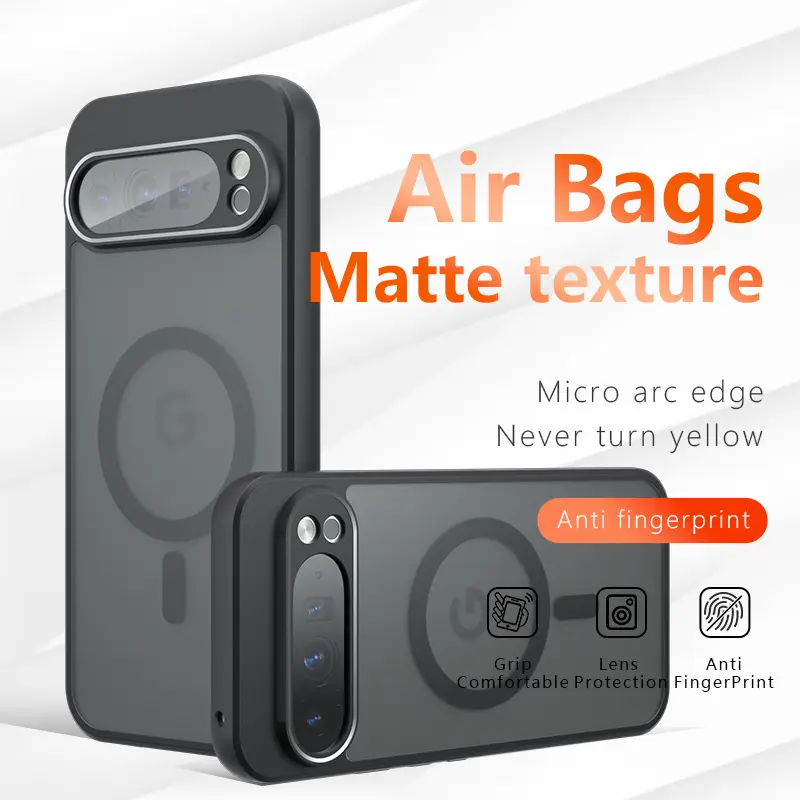 For Google Pixel 10 ProXL Case: for Pixel 8/7/9A Case [Fit for Magsafe] Translucent Matte Cases with Military Grade Shockproof Protective Magnetic Phone Cover