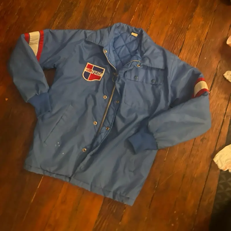 Vintage Carquest Satin Jacket