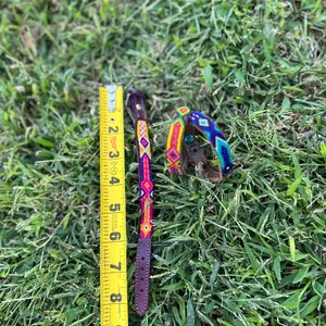 Set 3 xs embroidered dog collar