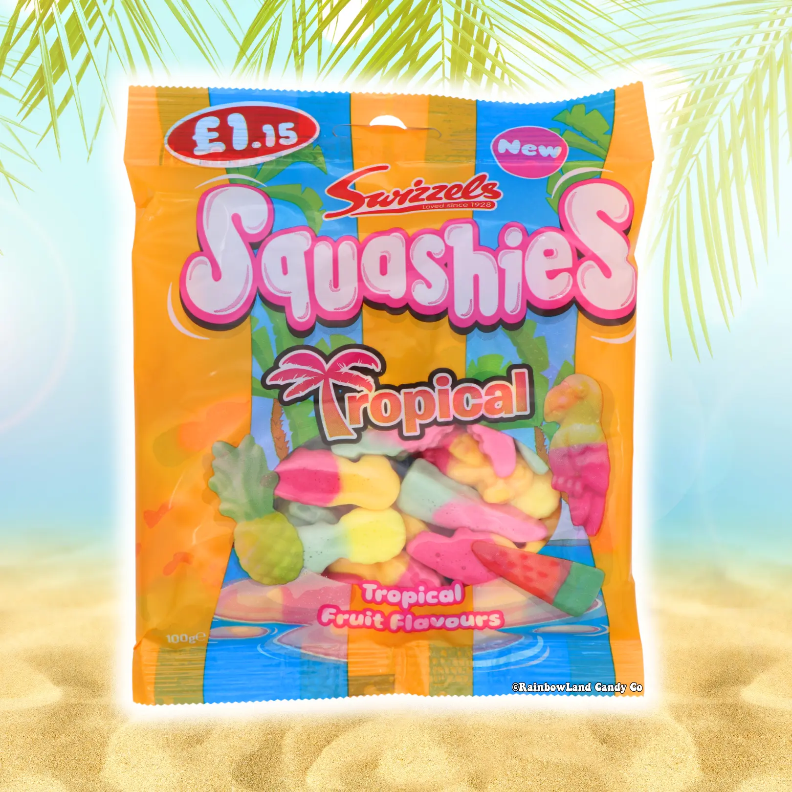 Swizzels Squashies Tropical | Imported UK Candy