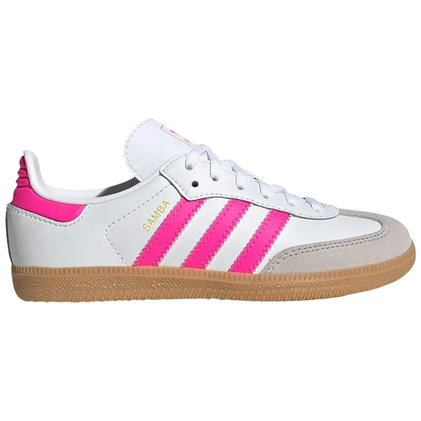 adidas Samba OG 'White Lucid Pink' Sneaker Footwear