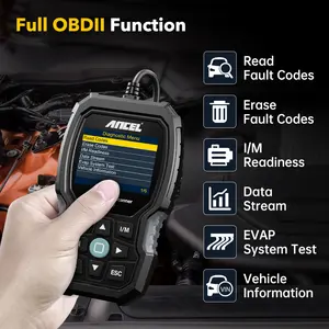 ANCEL LD700 All Systems Vehicle Diagnostic Scan Tool for Land Rover Jaguar, Full-Function OBD2 Scanner with Car Battery Registration, Oil Reset, Check Engine, ABS, Airbag Functions