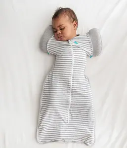 Swaddle Up™ 2-in-1 Transition Bag 1.0 TOG Cotton Gray