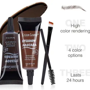Best-selling eyebrow gel, 24 hours waterproof, liquid dye eyebrow cream