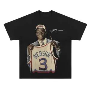 Youth and Adult T-shirt and Sweatshirt graphic tees, Tees, graphic shirts Allen Iverson Answer 3 Vintage Draft Day Basketball Streetwear Shirt GOAT Legend Icon Tribute Style Youth T-Shirt Adult T-Shirt Crewneck Sweatshirt