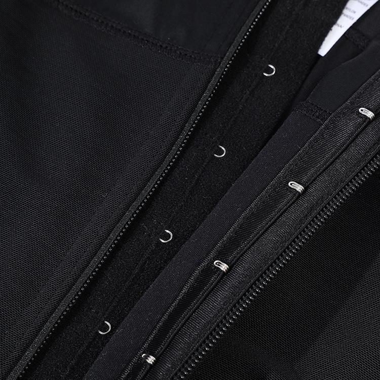 Women's  Fajas Colombianas shapewear Tummy Control Butt Lifter Shaper with Zipper Crotch detachable shoulder strap Womenswear Bodysuit Compression