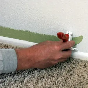 Edging Color Separation Paint Brush, Portable & Durable Lightweight Cleaning Brush, Wood Handle, Ideal for Wall/ceiling Edges