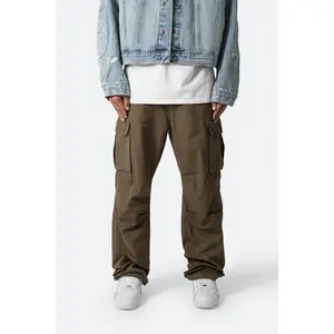 Ultra Baggy Vintage Cargo Pants - Olive