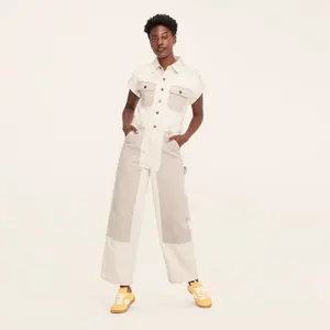Women's Short Sleeve Western Jumpsuit - Woolrich Women's Short Sleeve Western Jumpsuit - Woolrich