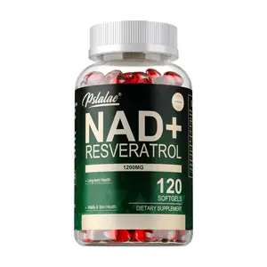120 Pslalae Coenzyme A + Resveratrol Dietary Capsules to support skin and overall health.