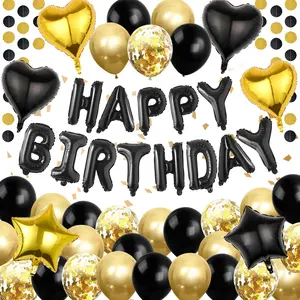 Birthday Balloon Arch Kit, 43pcs/set Mixed Color Balloon Set, Latex Balloon for Birthday Party Wedding Baby Shower Decoration