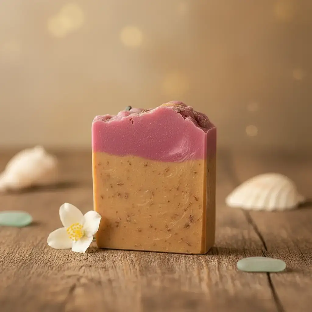 Fancy Fetti Cold Process Soap – Jasmine, Ocean & Musk Handmade Bar