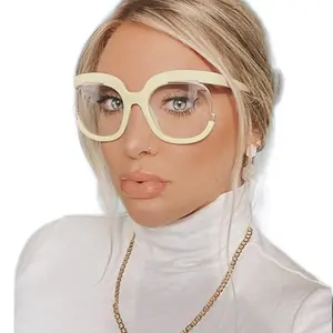 Oversized White Frames