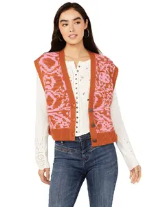 Free People Women's Tapestry Sweater Vest - Ob1746331