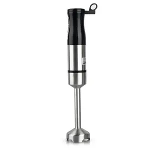 Home Handheld Electric Mixer Stainless Steel Immersion Blender Baby Food Processor Easy to Clean Multifunctional for Purees Sauces Soups Daily Cooking