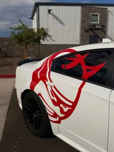 XL Scatpack Super Bee Head Side Decals.