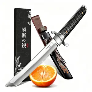 Purple Dragon Versatile Fruit Knife, Japanese Style Collection knife ,Ideal for Cosplay,Camping & Outdoor Activities, Men's Collectible Gift