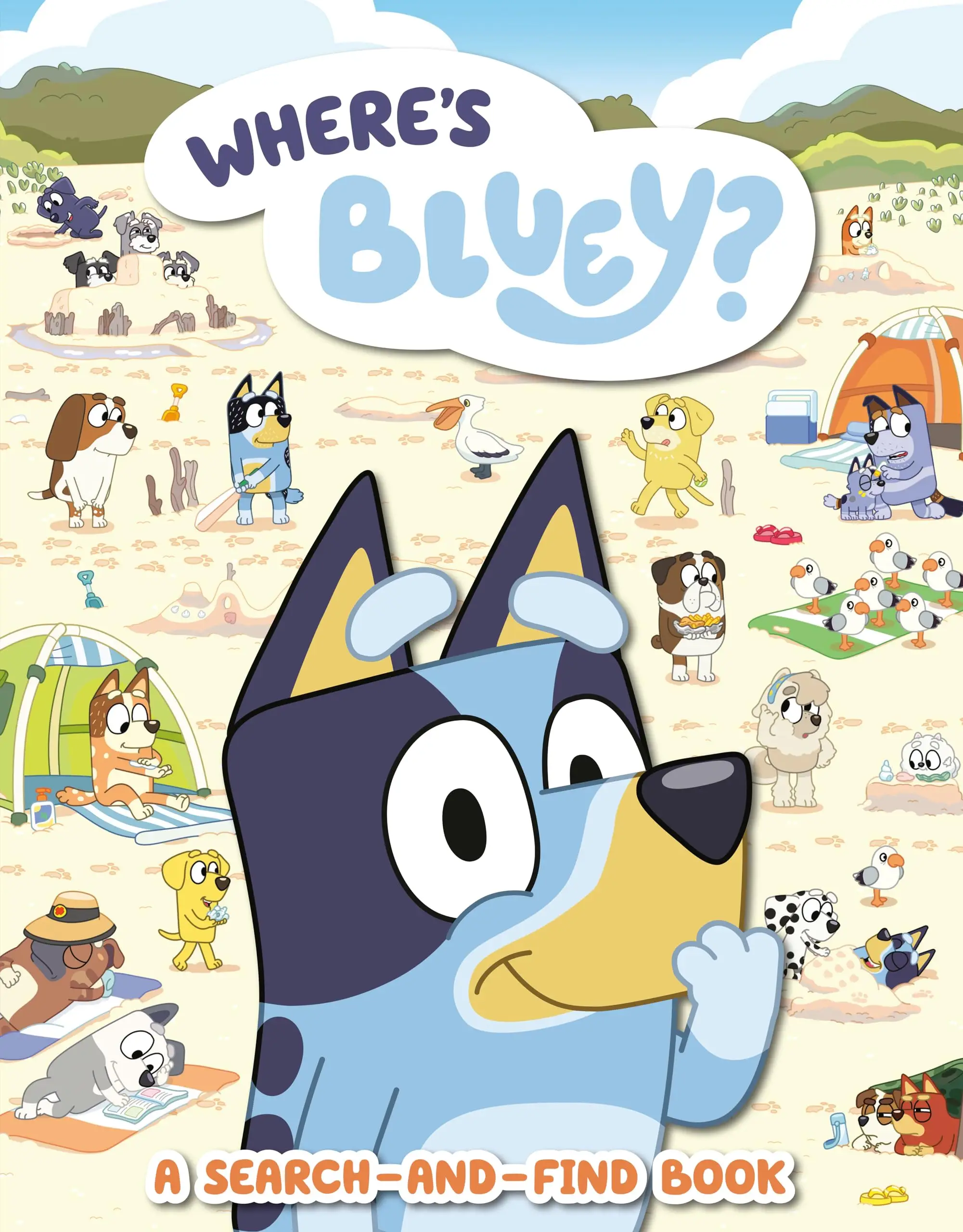 Where's Bluey?: A Search-And-Find Book -- Penguin Young Readers Licenses - Paperback