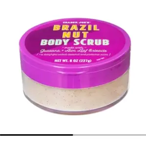 Brazil Nut Body Scrubs - Exfoliating Scrubs for Smooth Skin Body Care Exfoliate Moisturize Gentle Skin Repair Nourishing Cleanser Cleansing Skin Care