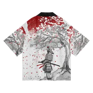 K10 Niepce White Japanese Streetwear Lightweight Retired Samurai Kimono for Men