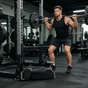 Heavy Duty Weight Lifting Hooks, Gym Wrist Support Straps for Deadlifts, Squats & Powerlifting back extension machine