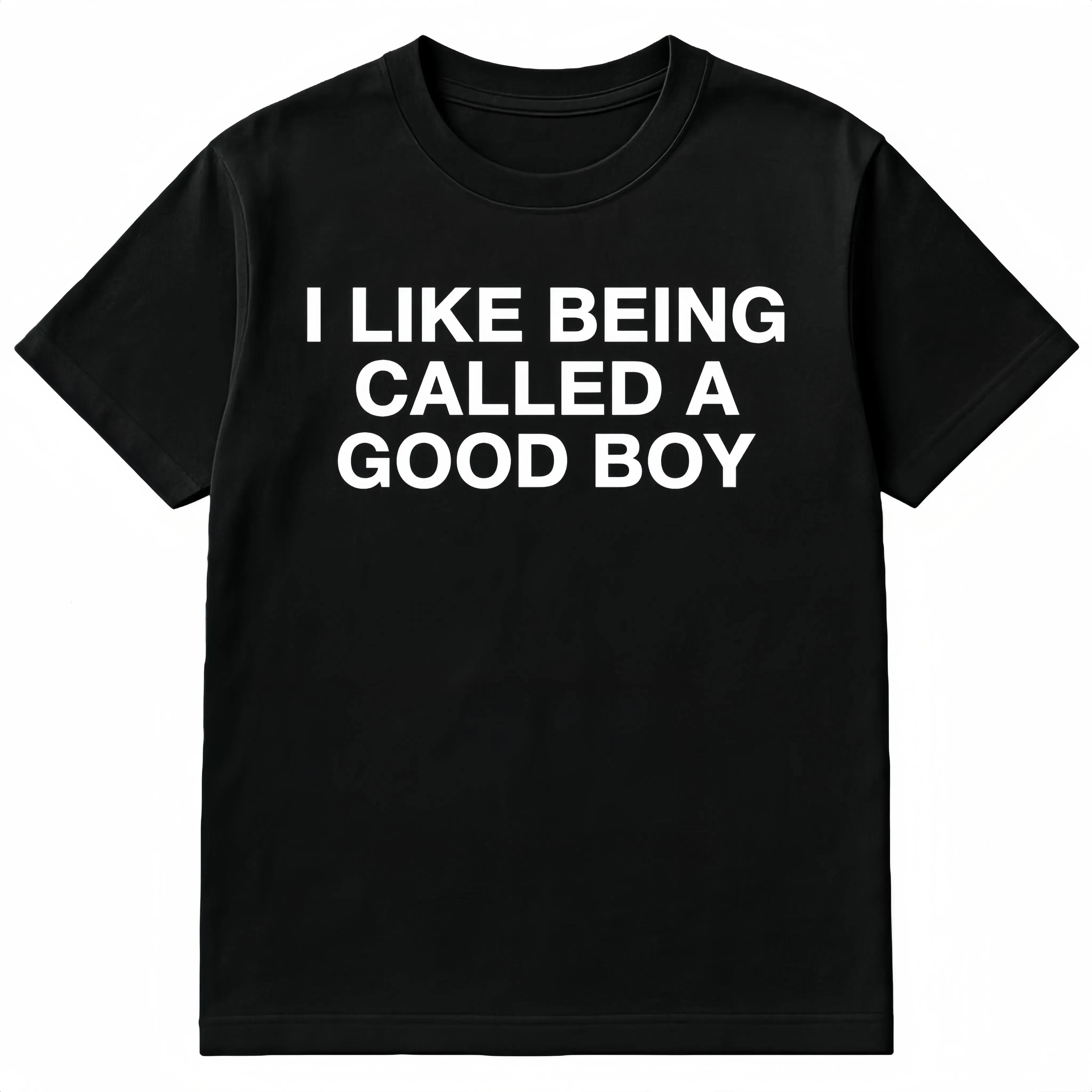 I Like Being Called A Good Boy Funny Adult Humor Graphic Tee, Ironic Novelty Unisex T-Shirt, Funny Gift For Him, Casual Everyday Streetwear #FunnyTshirt #IronicTee #NoveltyGift