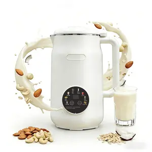 8 in-1 Automatic Nut Milk Maker Machine,40oz Nut Milk Make, Homemade Almond, Soy, Oat, Juice Milks and Non-Dairy Beverages with Delay Start