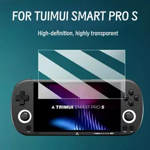 Trimui Smart Pro/s Reinforced Glass Screen Protector Film, High-Definition Gaming Console Screen Protection Accessories