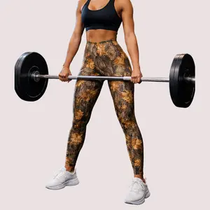 Womens Camouflage Printed Leggings, Women's Leggings, Yoga, Gym, Capris, Plus Size ,Workout Pants, Gift for Her