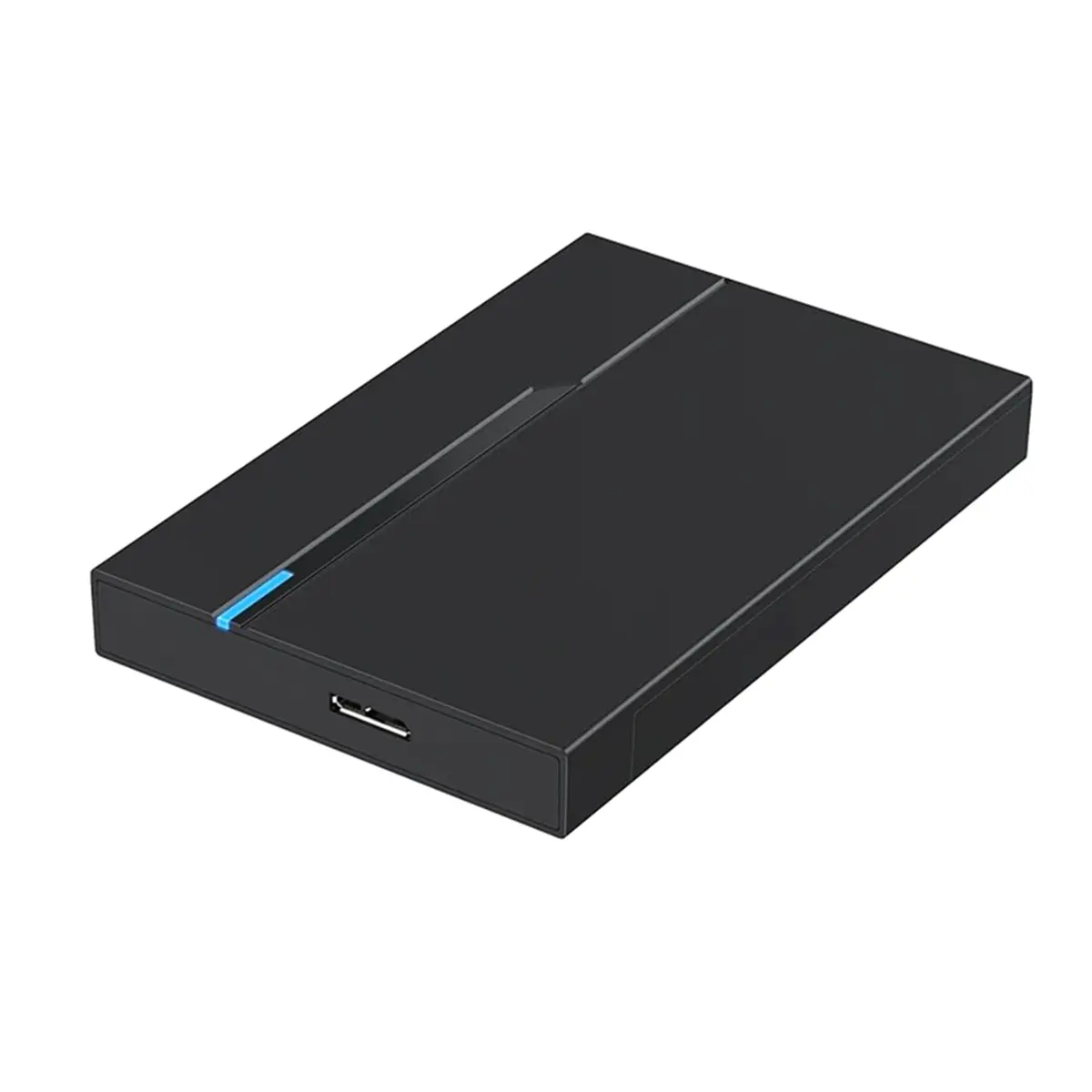 2.5Inch External Hard Drive Enclosure USB 3.1 Disk Case 6TB Supports 7mm 9.5mm SATA SSD HDD for Laptop PC