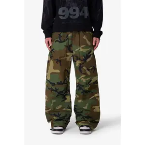 Baggy Military Pants - Camo