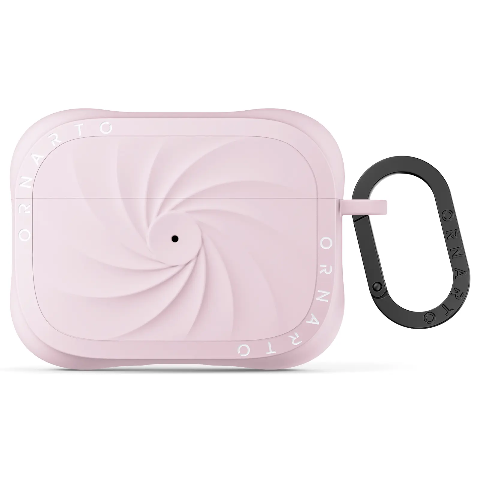 [Case Only] ORNARTO Vortuxe Audio Headphone Case for AirPods Pro 2 - 2X MIL-STD Drop Protection, Liquid Silicone Shockproof Cover with Metal Carabiner, Sleek Grip Design for AirPods Pro 1st/2nd Generation, Handheld Accessory