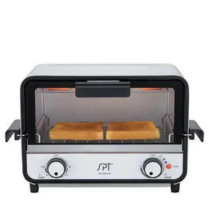 SPT Easy Grasp 2-Slice Countertop Toaster Oven