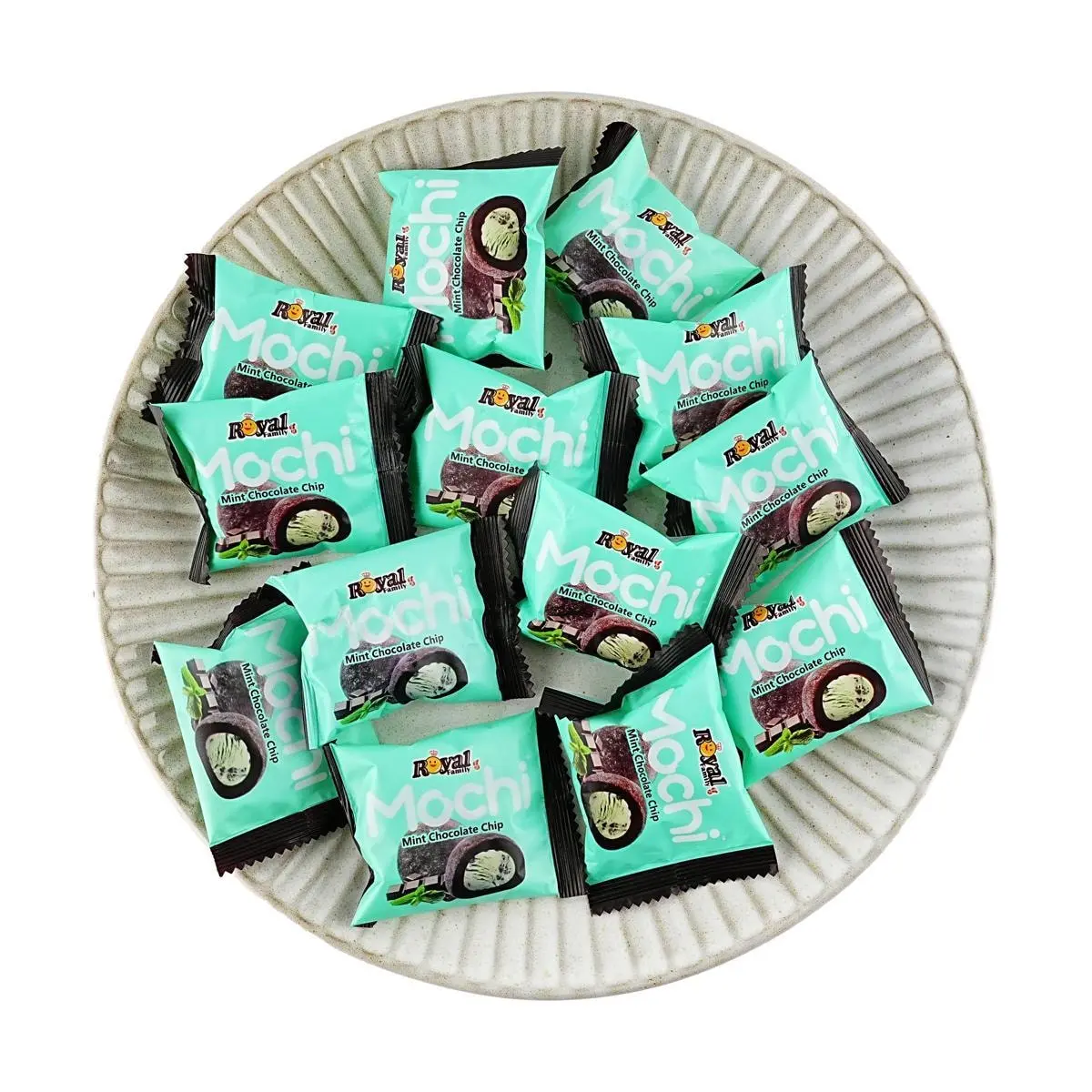 ROYAL FAMILY Vegan Mint Chocolate Mochi 180g - Delicious Taiwanese