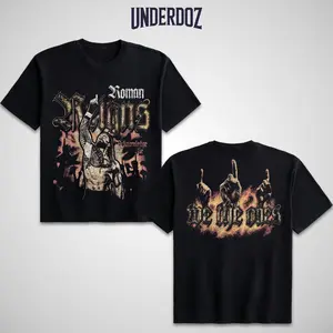 Roman Reigns We The Ones T-shirt, WWE Roman Reigns Tee, WWE Wrestling Sports Shirt, WWE Vintage Cotton Tee, WWE Merch, Casual T-Shirts Top Short Sleeves DTG Print