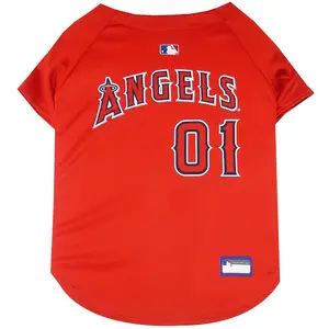 PETS FIRST MLB LOS ANGELES ANGELS JERSEY FOR DOGS