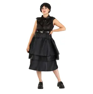 Black Raven Rave Party Dress - Wednesday - Costume - Women - 2 Sizes