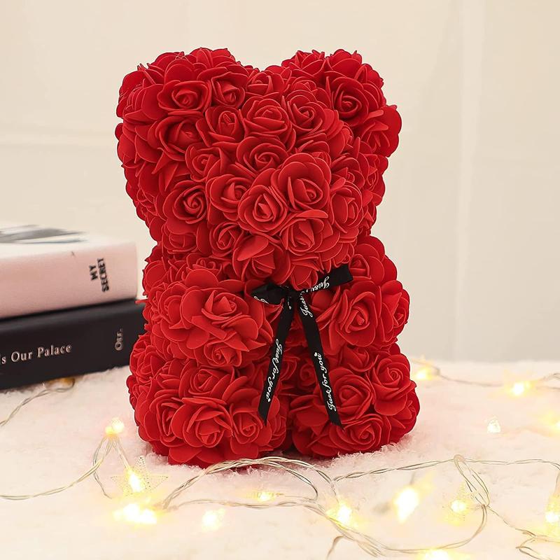 Valentine's Day Gift Rose Bear Eternal Flower Rose Teddy Bear