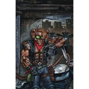 Biker Mice From Mars (2025) #1 Comic Book - Cover I - by Simon Bisley Full Art Variant