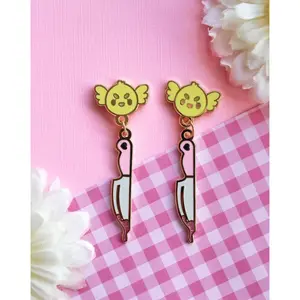 Knife Earrings