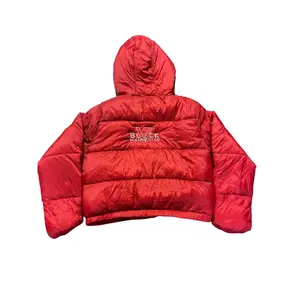 BLACK MANNE"QUEEN" -  Pretty Girl Red Puffer