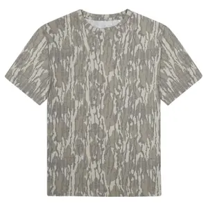 Mossy Oak Camo T-Shirt, 3D Hunting T Shirt, All Season, Gift for Boyfriend, Husband, Friend, Family, Camo All Over Print Shirt