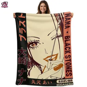The Rock Star  NANA Osaki Anime  Blankets  Fuzzy Throw Blankets Summer Air Conditioning Printed Soft Warm Bedsprea b1217
