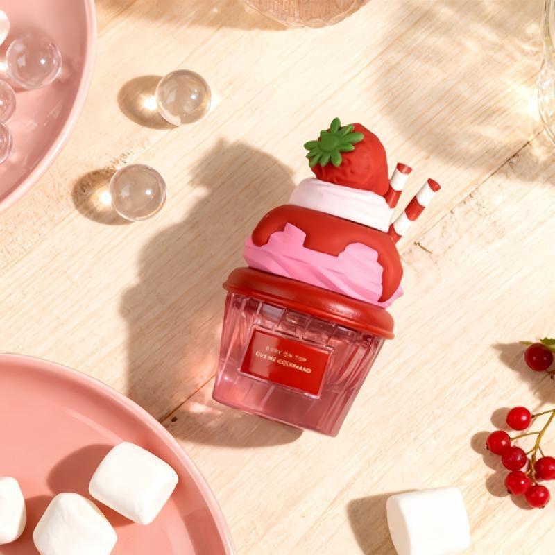 Berry on Top Give Me Gourmand Unisex Eau de Parfum Natural Spray 75ml Vanilla Scent Gentle & Appealing For Everyday Use Perfume Bottle