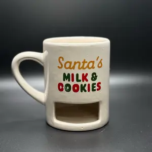 Santa's Milk and Cookies Christmas Mug - Reusable - Drinkware